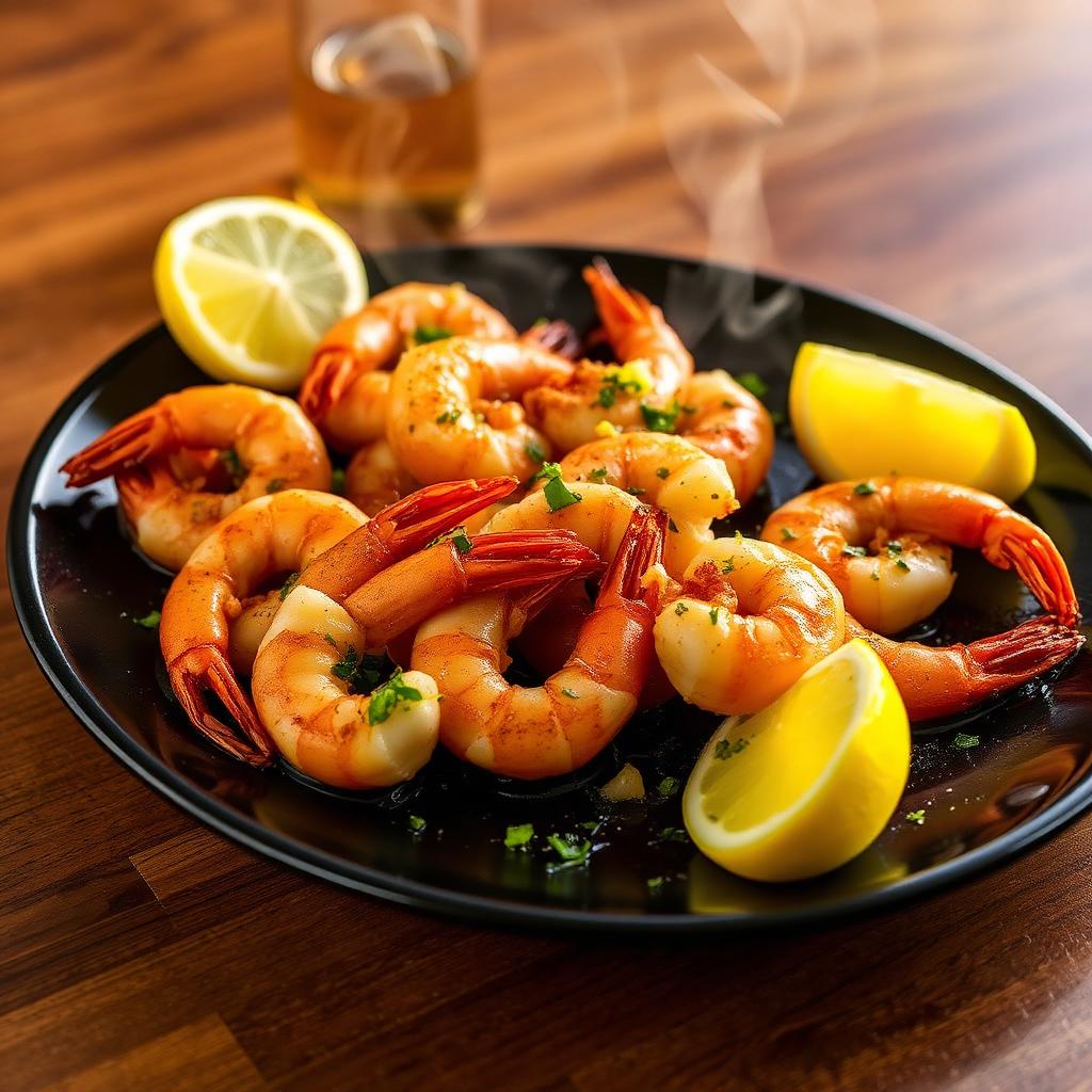 Prawns with Garlic